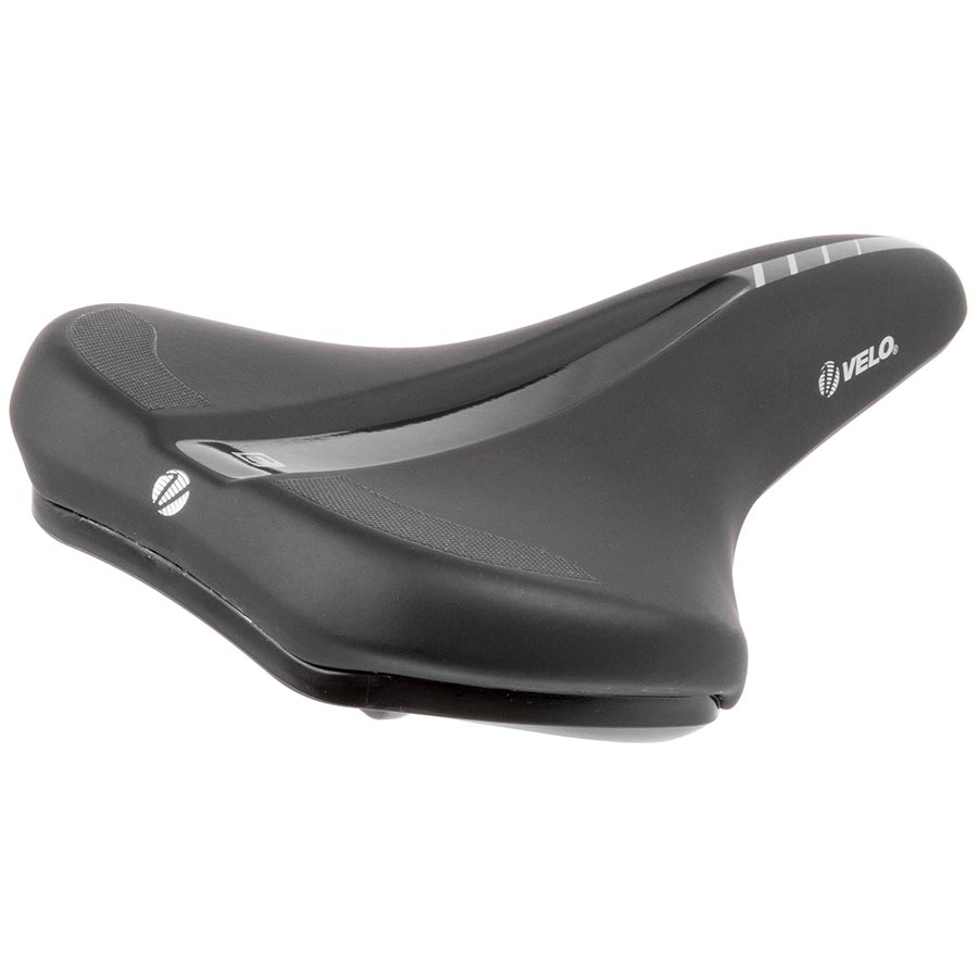 Velo, Fit E1, Saddle, 145 x 270mm, Black