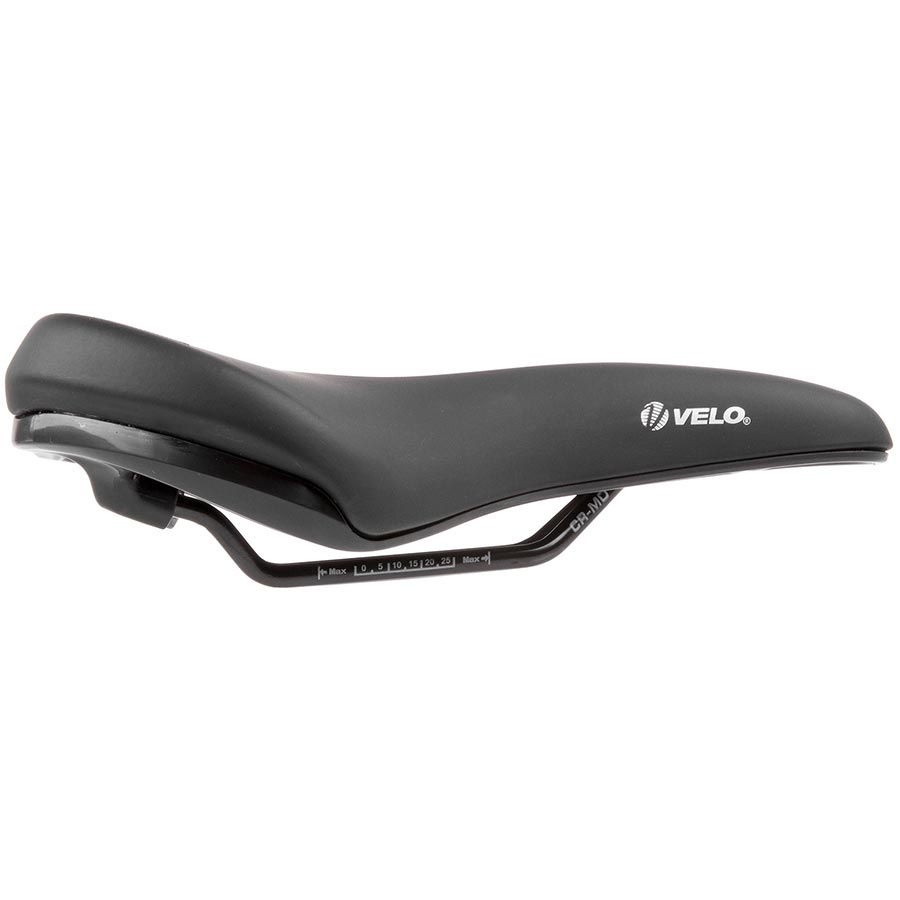 Velo, Fit E1, Saddle, 145 x 270mm, Black