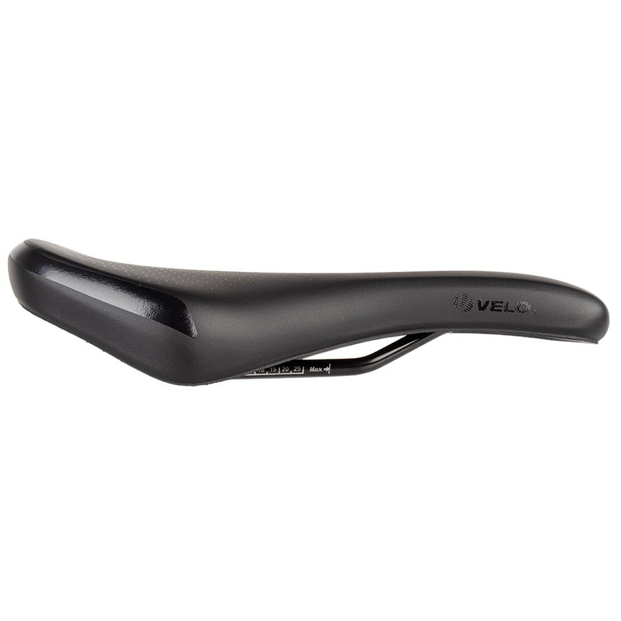 Velo, Vacu V, Saddle, 255 x 158mm, Black