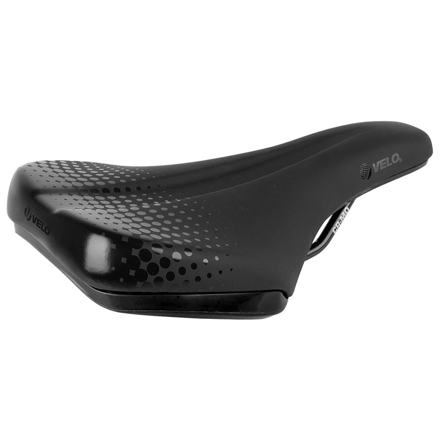 Velo Fit E1 Shorty Saddle, 255 x 149mm, Black