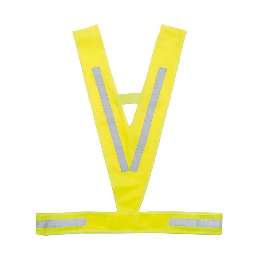 M-Wave Triangle Reflective, Reflective Triangle Sash, M/L