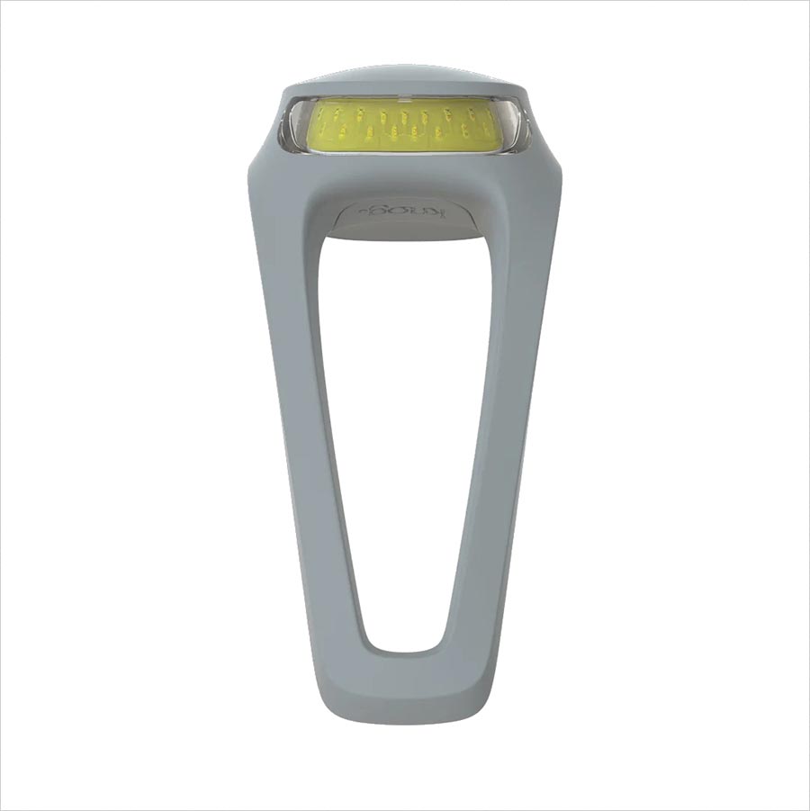 Knog Frog V3 Light, Front, Grey