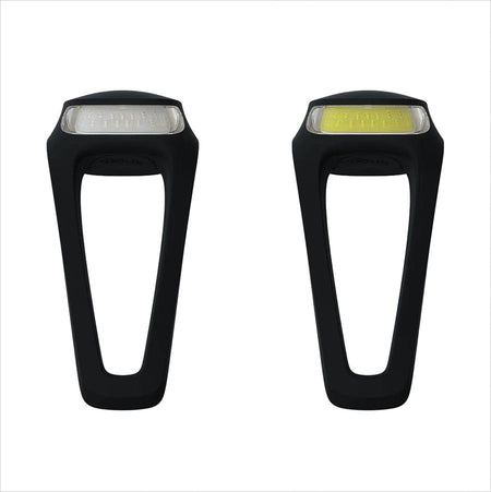 Knog Frog V3 Light, Front and Rear, Black, Set