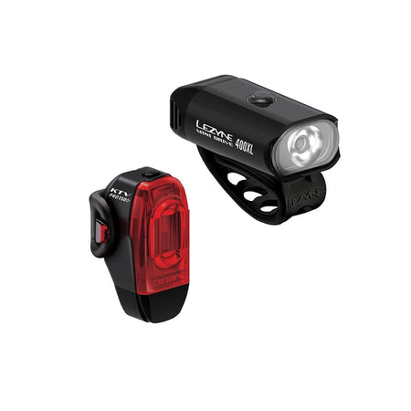 Lezyne Mini Drive 400XL/ KTV Drive Pro+, Light, Set, Black