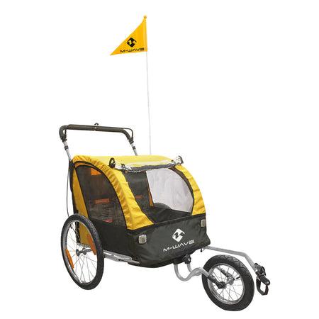 M-Wave Stalwart Kid 3in1 Bicycle Trailer