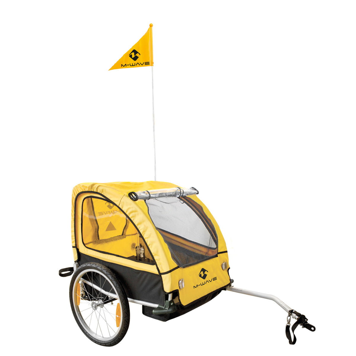 M-Wave Alloy Childrens Trailer with Suspension