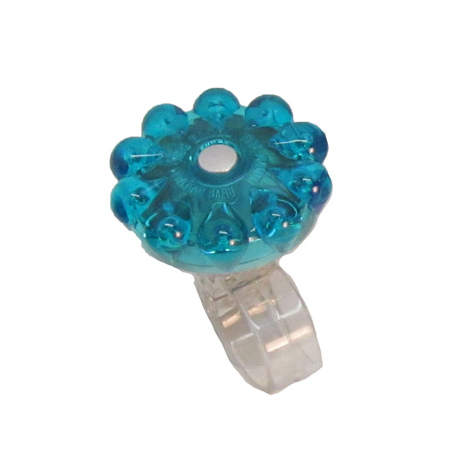 Mirrycle Bling Bell, 22.2mm clamp, Aquamarine