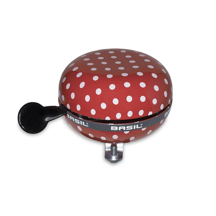 Basil Polka Dot Bell, Red