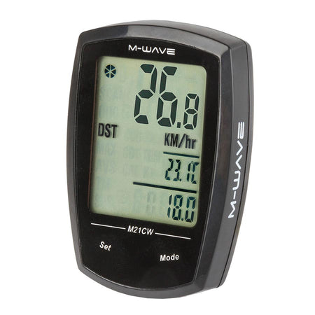 M-Wave Cyclecomputer 21, Black