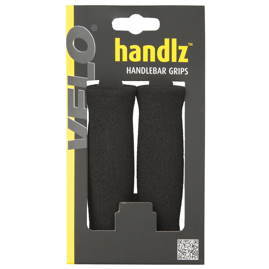 Velo Handlz HD Foam Grips, 125mm, Black