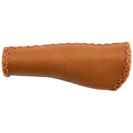 Velo Handlz Retro Ergo Grips, 135mm, Brown