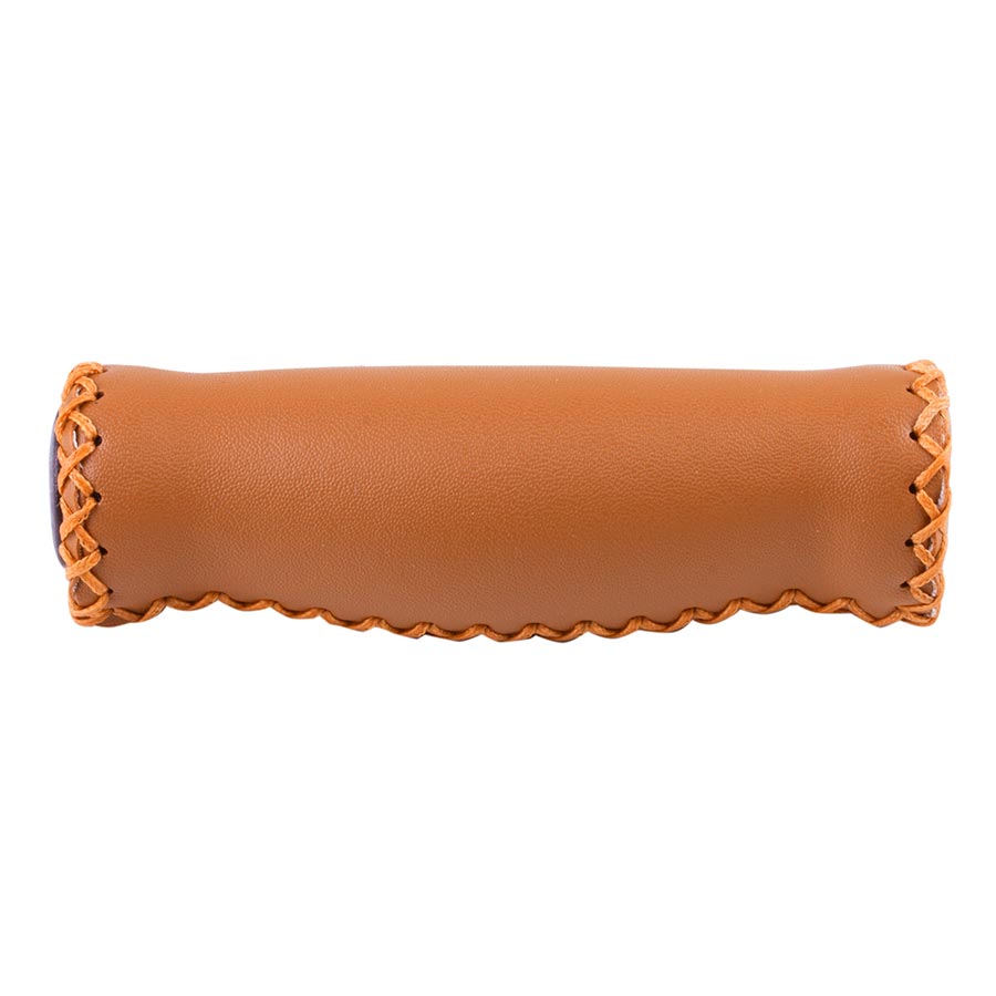 Velo Handlz Retro Grips, 125mm, Brown