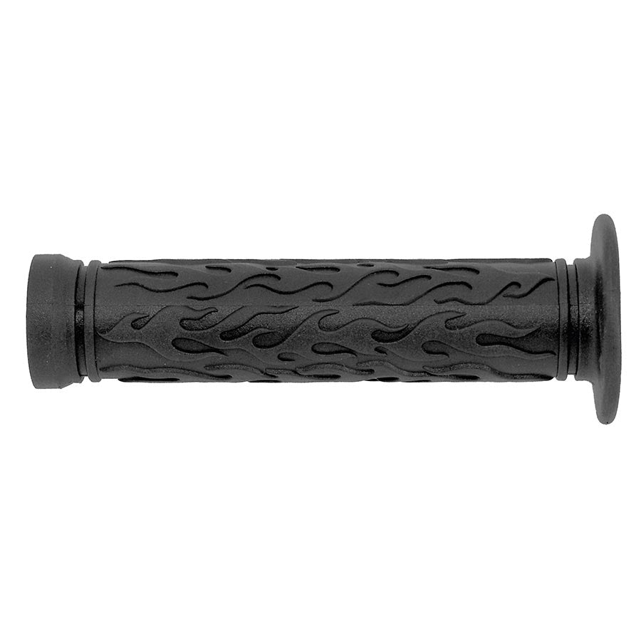 Velo, Handlz Flames, Grips, 135mm, Black