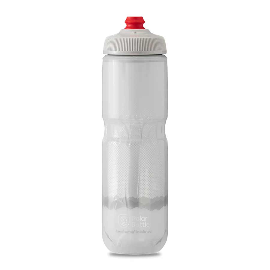 Polar Bottle Breakaway Insulated 24oz, Water Bottle, 710ml / 24oz, White/Silver