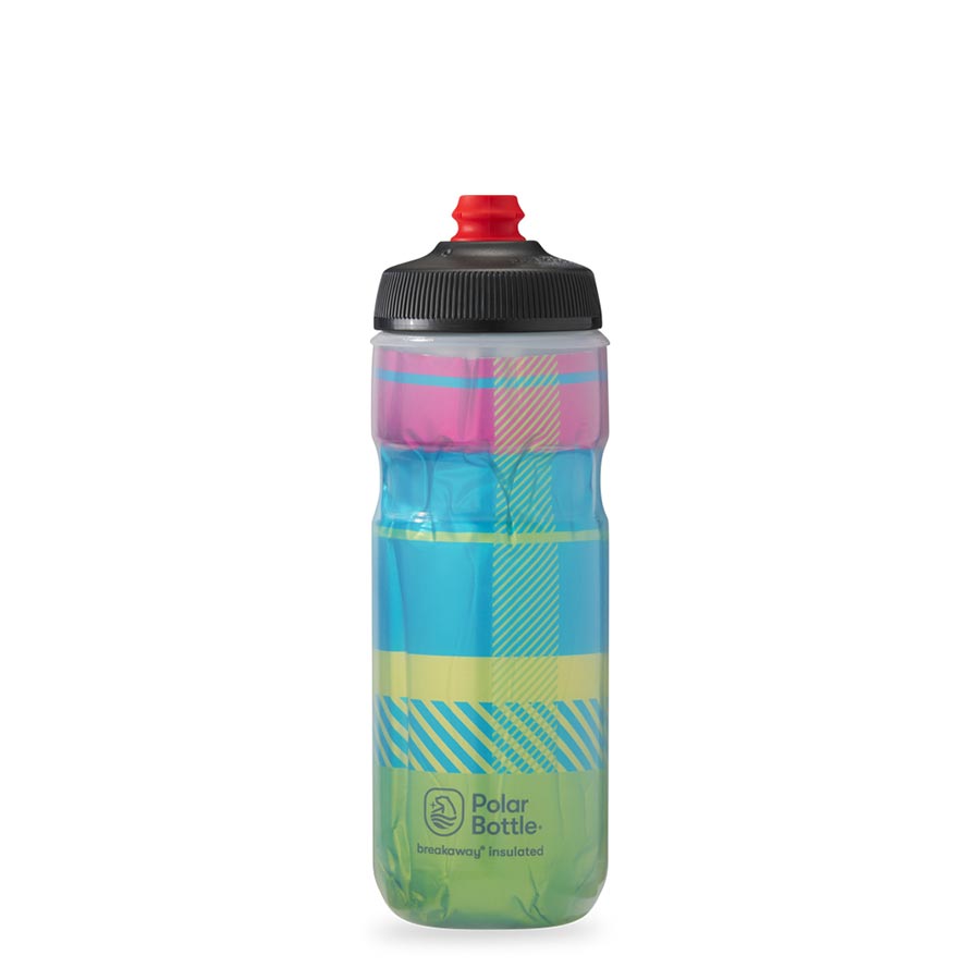 Polar Bottle, Breakaway Insulated 20oz, Water Bottle, 591ml / 20oz, Green/Blue