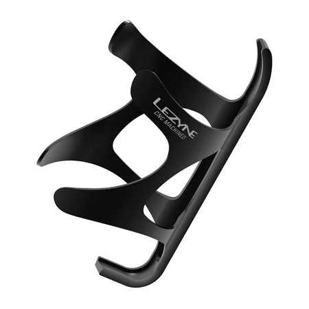 Lezyne CNC Bottle Cage, Bottle Cage, Aluminum, Bead Blast Black, 39g