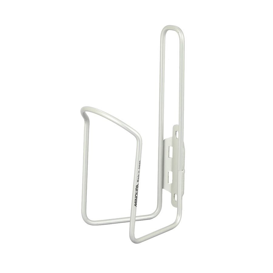 Minoura ANB-150 Bottle Cage, Alloy, Silver