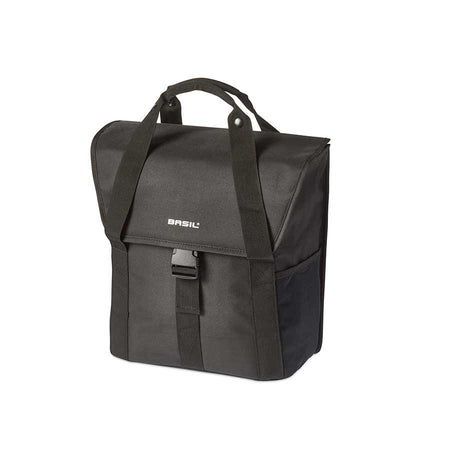 Basil Go Pannier, Solid Black