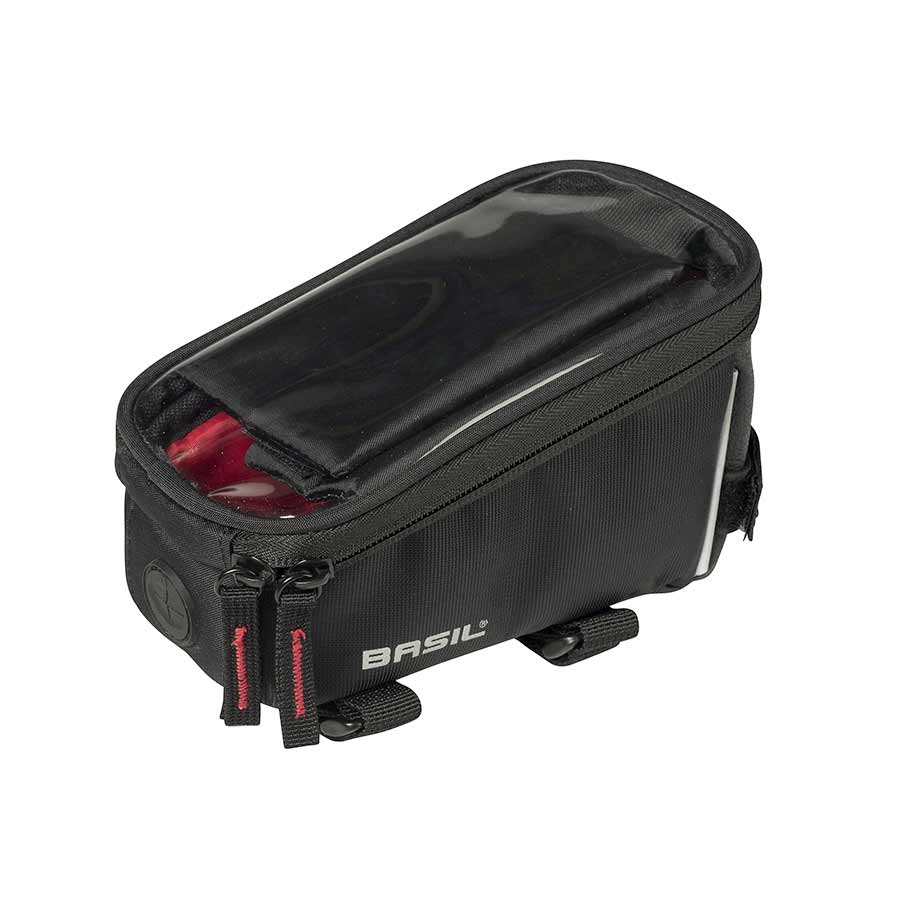 Basil Sport Design Top Tube Bag, 1L, Black