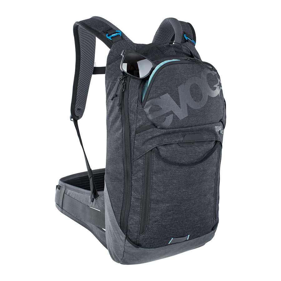 EVOC, Trail Pro 10, Protector backpack, 10L, Carbon/Grey, SM