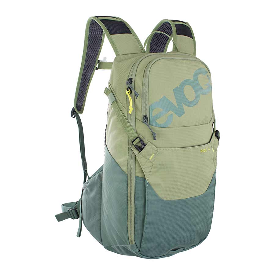 EVOC Ride 16 Backpack, Not included, Light Olive - Olive