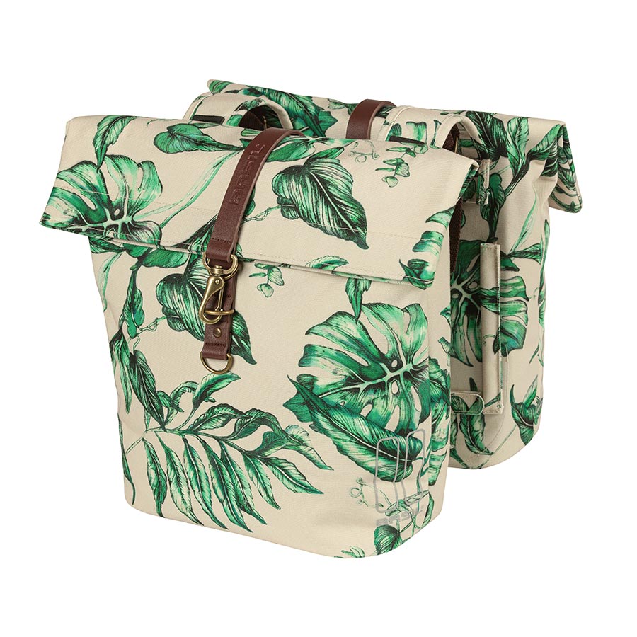 Basil, Ever-green, Pannier, 28L, Print