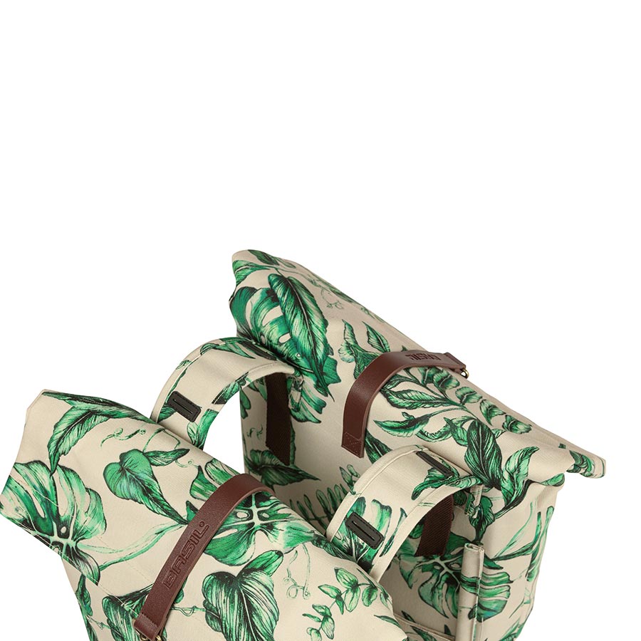 Basil, Ever-green, Pannier, 28L, Print