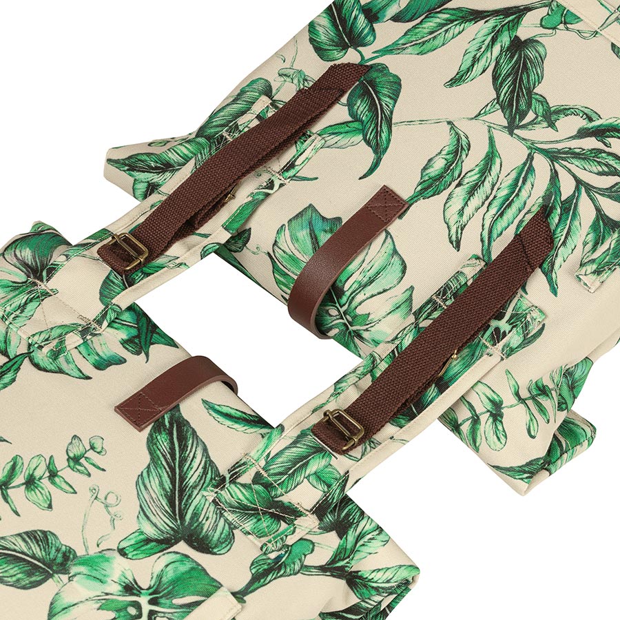 Basil, Ever-green, Pannier, 28L, Print