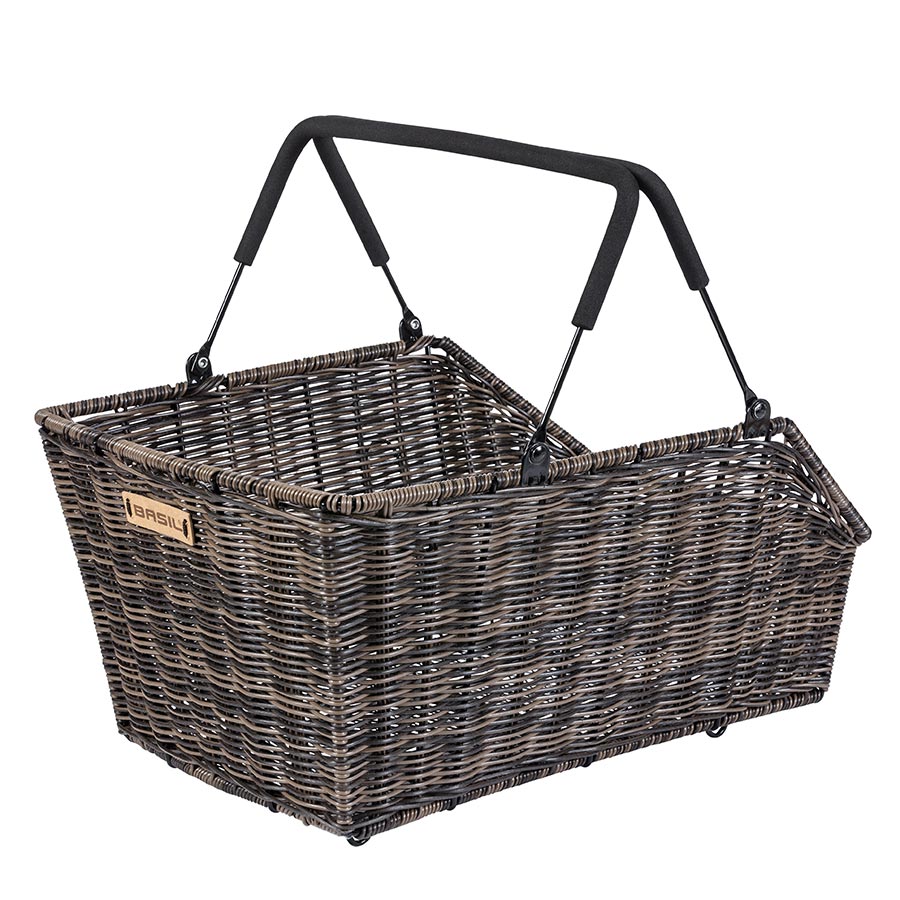 Basil Cento MIK Rear Basket, 46x34x26 cm, Brown