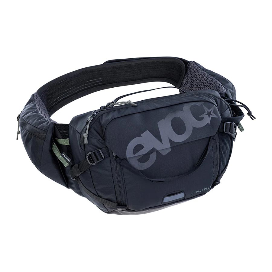 EVOC Hip Pack Pro 3 +1.5L Bladder, Black