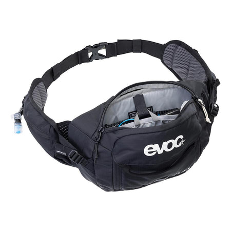 EVOC Hip Pack 3 + 1.5L Bladder, Hip Pack, 3L, Included (1.5L), Black