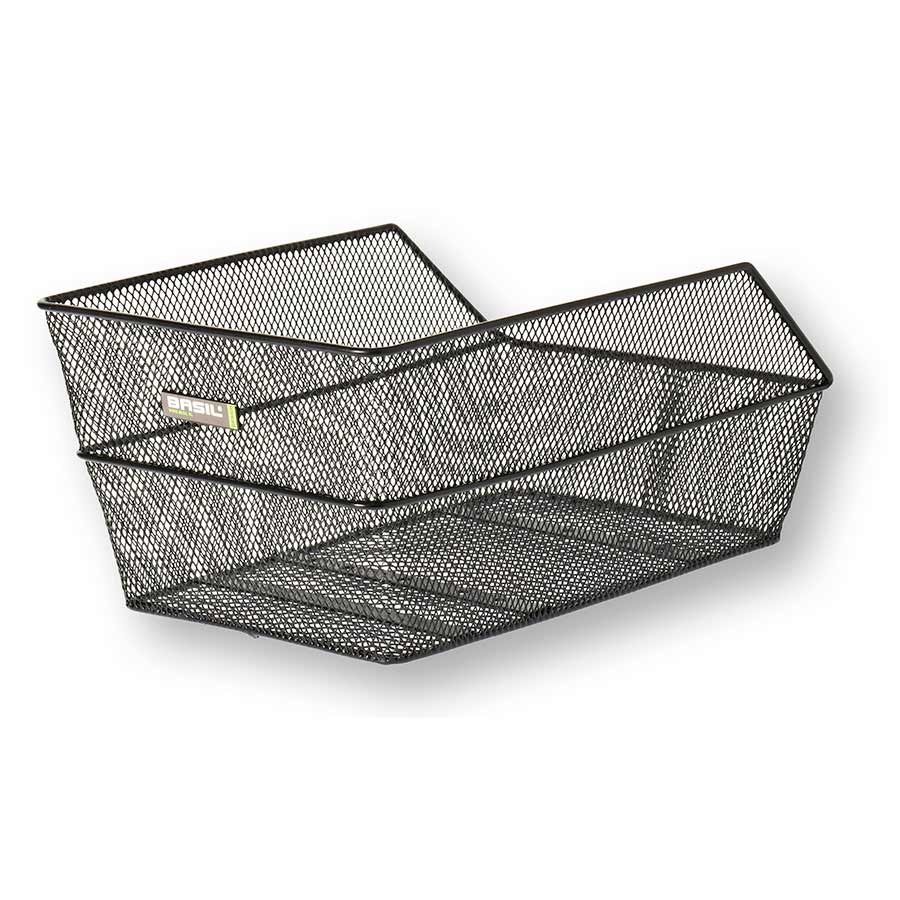 Basil Cento Rear Basket, Black