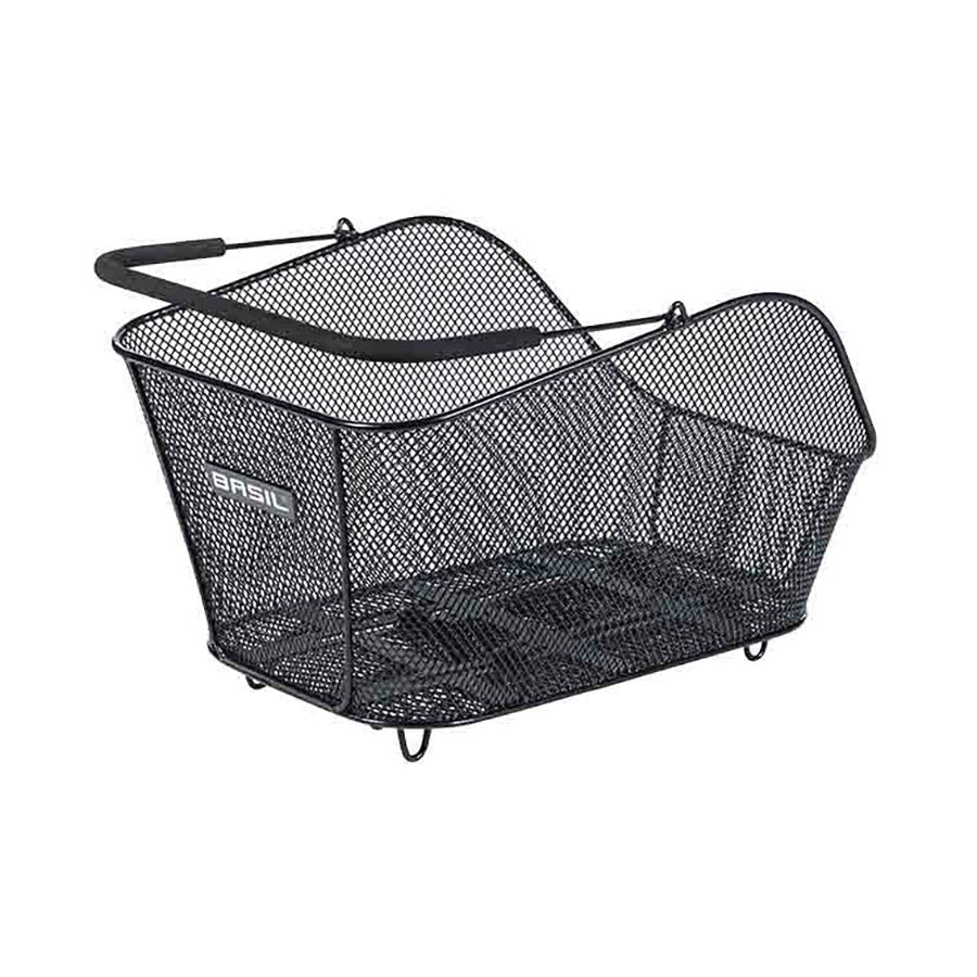 Basil Icon MIK Rear Basket, 40x33x25 cm, Black