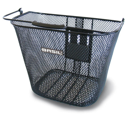 Basil Bremen KF Front Basket, KlickFix system, Black