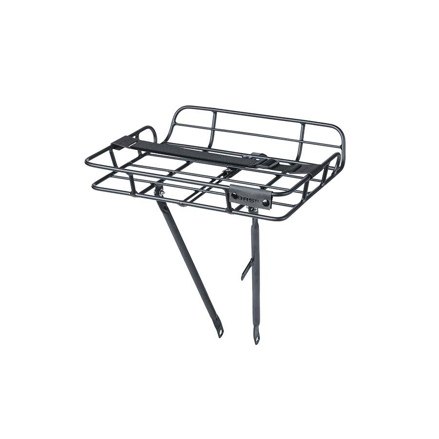 Basil Portland Carrier Front Rack, 26'' to 700C, Black