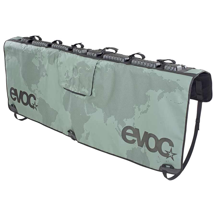 EVOC Tailgate Pad, 160cm / 63'' wide, for full-sized trucks, Olive