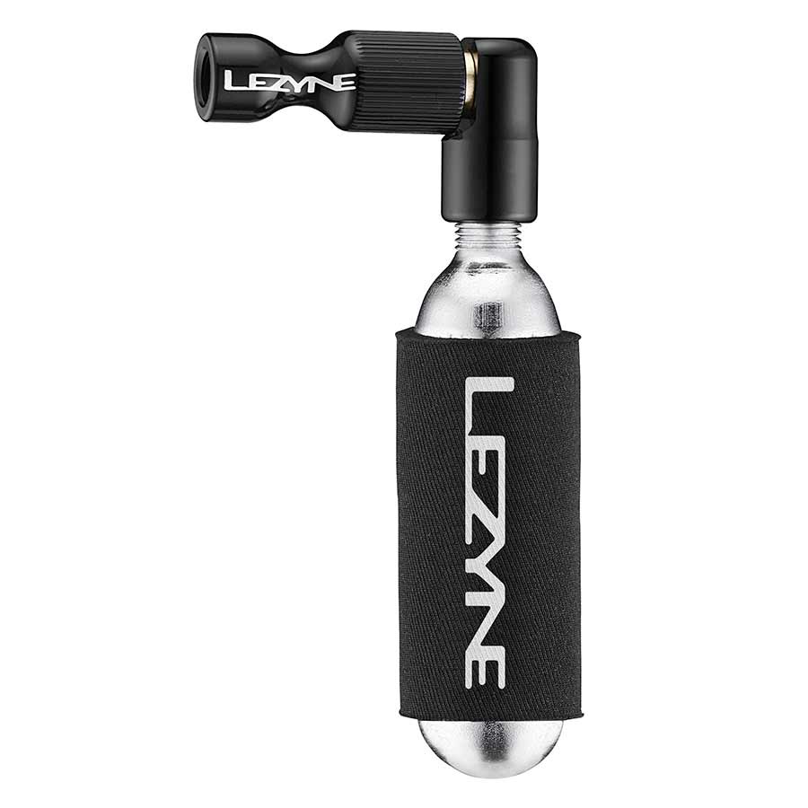 Lezyne Trigger Drive CO2 Inflator, Threaded, Presta, Schrader, Black, 1x16g