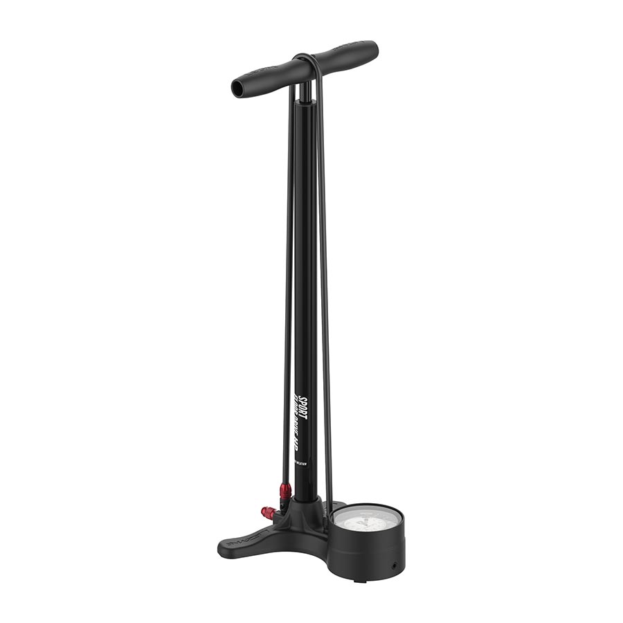 Lezyne Sport Floor Drive Pump, ABS-1 Pro Chuck, 220psi, Black