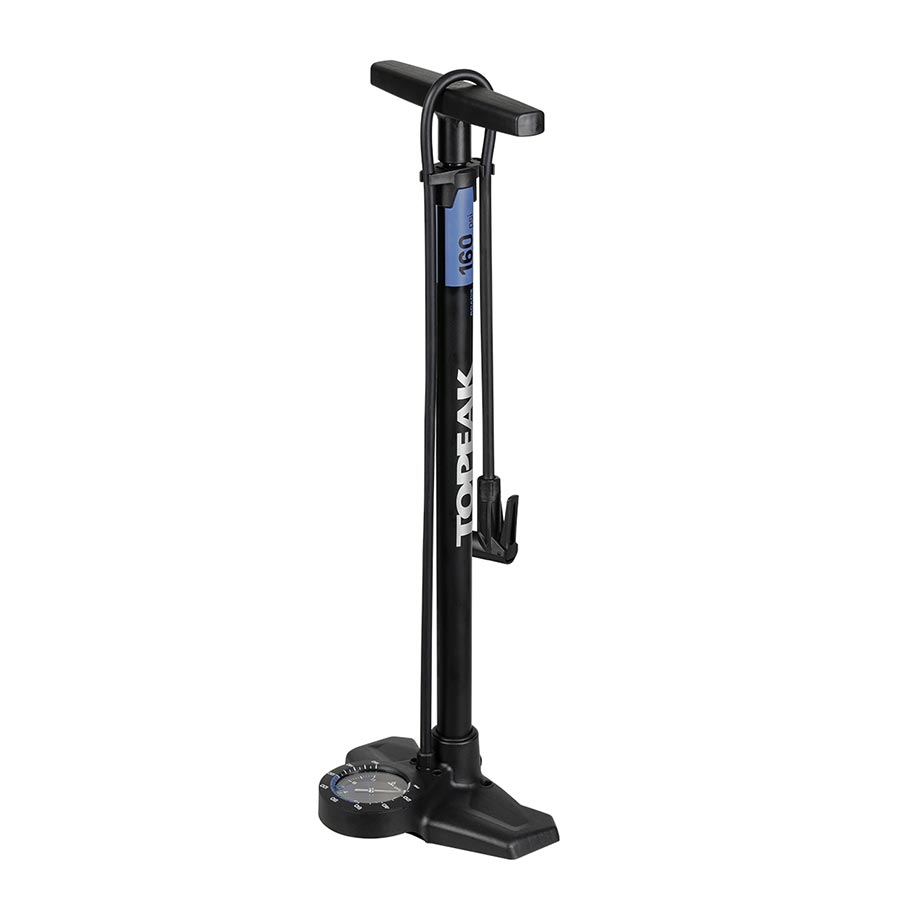 Topeak JoeBlow Roadie EX Floor Pump, SmartHead, 160psi, Black