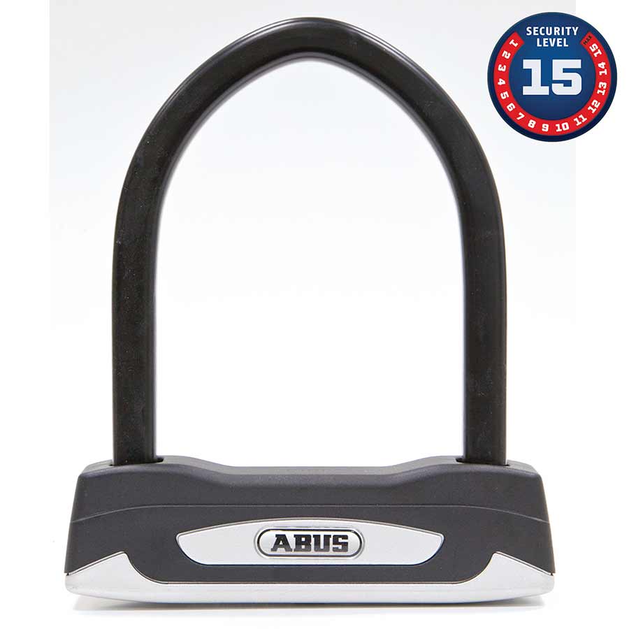 Abus Granit XPlus 54 Mini Lock, U-Lock, Key, 13mm, 10.8cm x 15.0cm, 4.3'' x 5.9'', Black