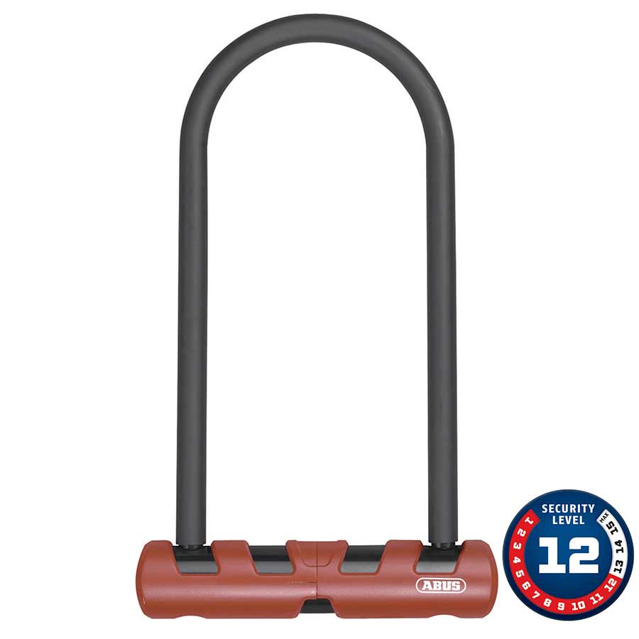 Abus Ultimate 420 Lock, U-Lock, 14mm x 160mm x 230mm (14mm x 6.3'' x 9''), With USH bracket