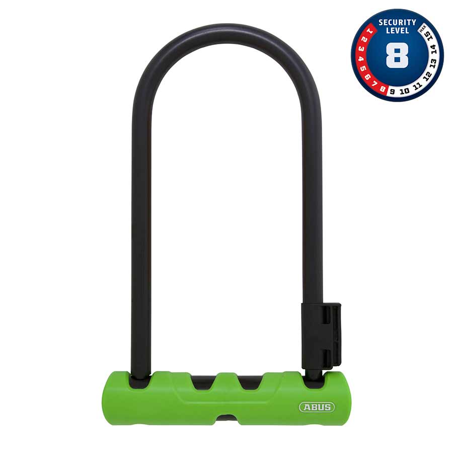 Abus Ultra 410 Lock, 23.0cm, 6.7'' x 9'', SH34, Green