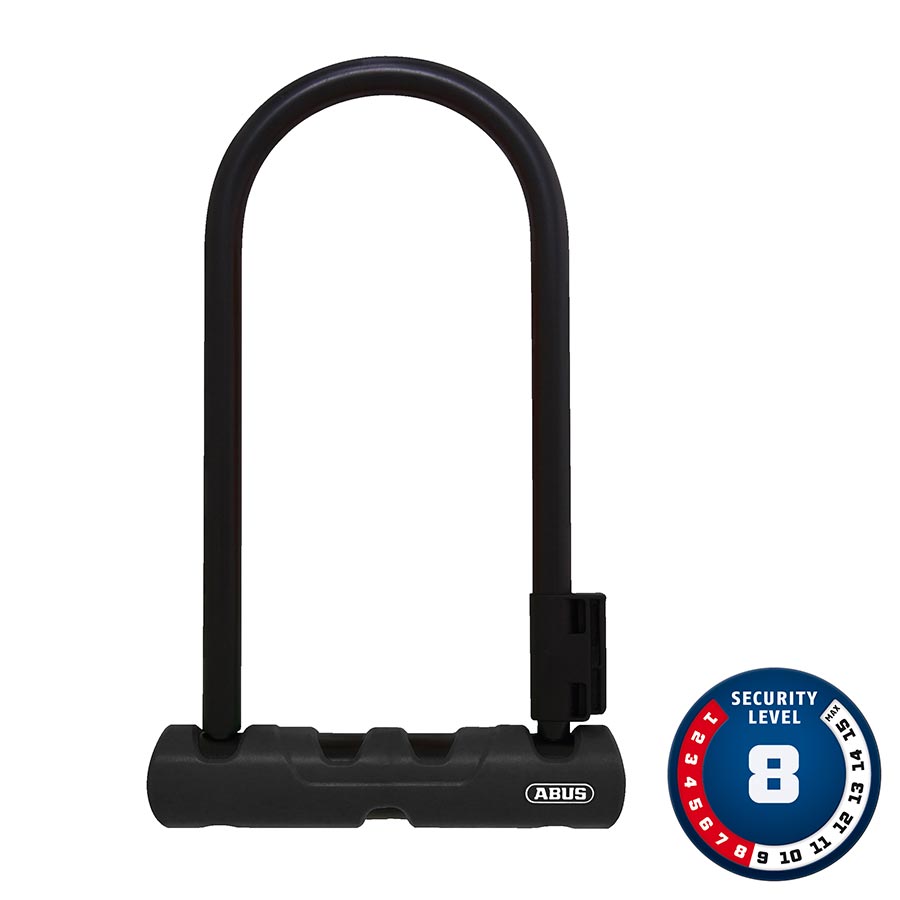 Abus Ultra 410 Lock, 23.0cm, 6.7'' x 9'', SH34, Black