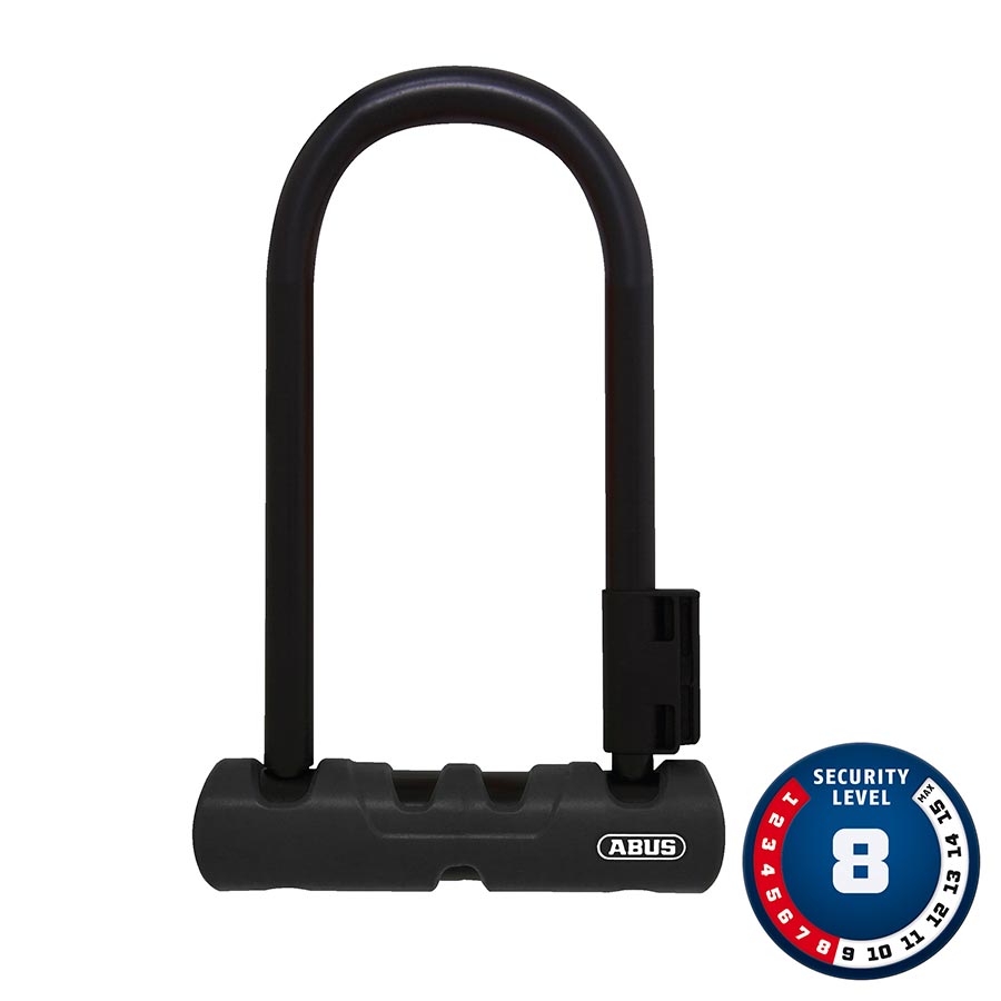 Abus Ultra 410 Mini Lock, 15.0cm x 18.0cm, 5.9'' x 7.1'', SH34, Black