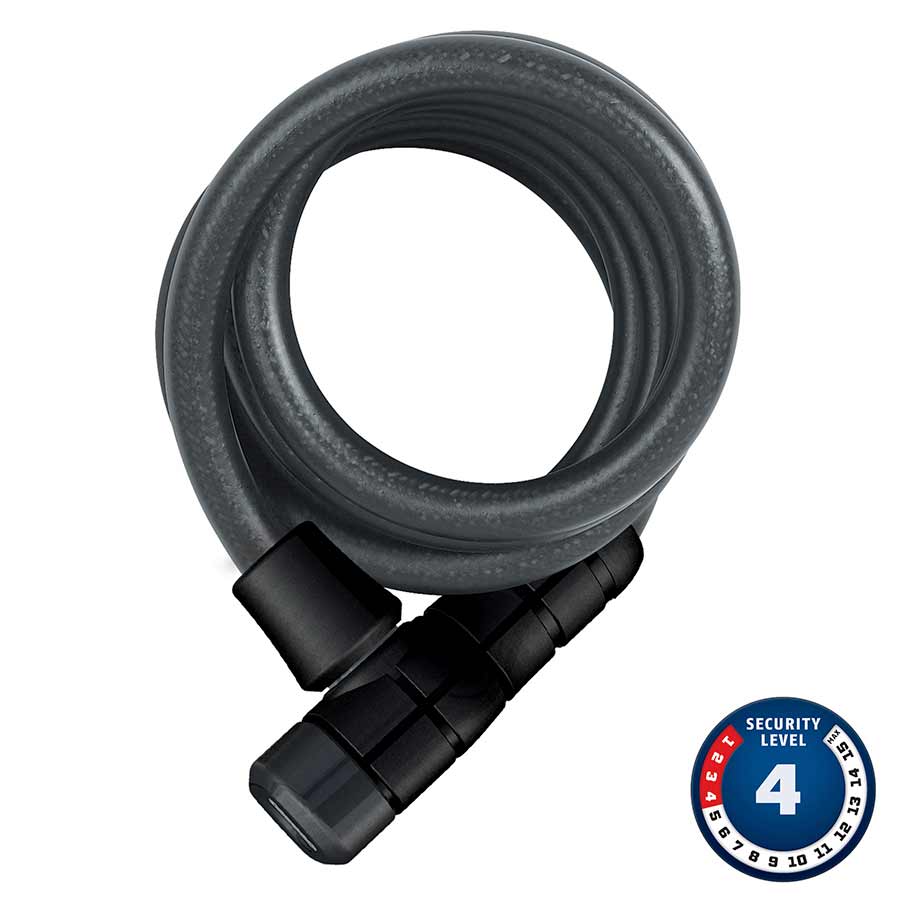 Abus Booster 6512K Lock, Cable with key lock, 12mm x 180cm (12mm x 5.9')