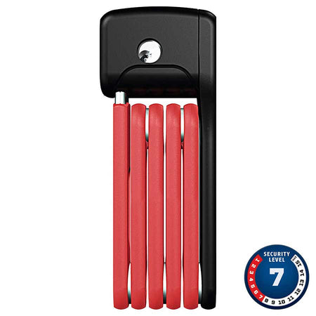 Abus Bordo Lite Mini 6055K Lock, Red