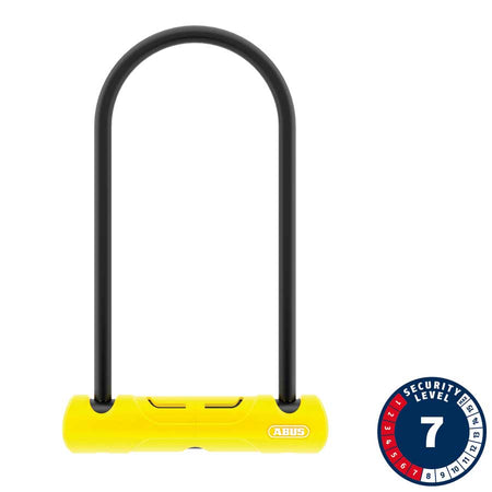 Abus 402 Lock, 170x230mm, 6.7''x9'', Thickness in mm: 10mm, Yellow, Standard