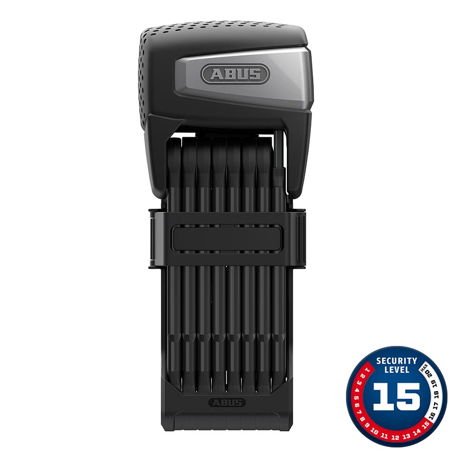 Abus Bordo Smart X 6500A Lock, Folding Lock, Smart, 110cm, 5mm, Black, No remote, Requires phone app