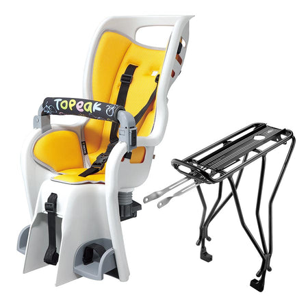 Topeak Baby Seat II Disc, Baby Seat, On rear rack (included), Yellow