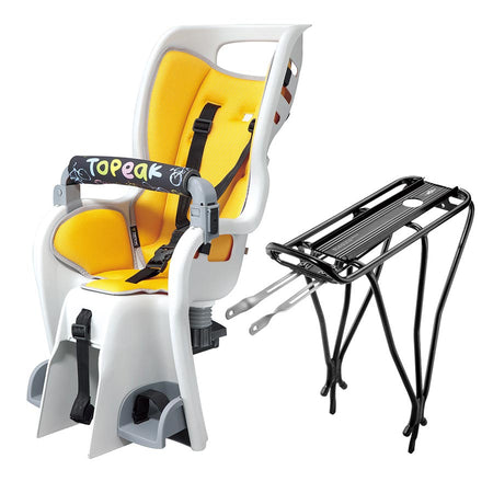 Topeak Baby Seat II, Baby Seat, On rear rack (included), Yellow